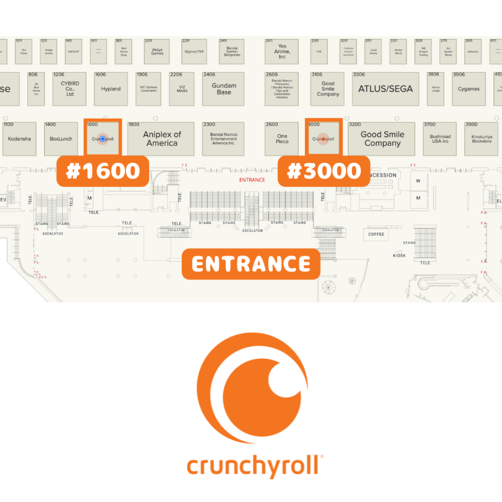 Anime Expo 2022 Crunchyroll swag bag