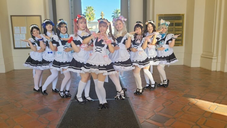 🖤❤️🩷🧡Name 4 maids to form your dream team in the comments!!! . . . #maid  #maidcafe #asayoru #asayorumaidcafe #asayorucafe