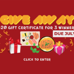 Enter NOW at GIVEAWAY | SUSHI BOY GROUP $20 Gift Certificate