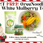 Enter NOW for GIVEAWAY | Eon Brands GreeNoodle & Organic Mulberry Tea