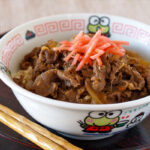 OCHIKERON Recipe: Beef Bowl 牛丼
