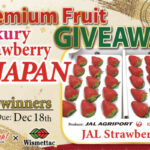 Enter NOW for GIVEAWAY | Premium Strawberry from JAPAN🍓
