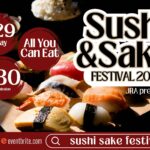 Sushi & Sake Festival hosted by JRA Comes Back on Sunday, Oct 29th! 