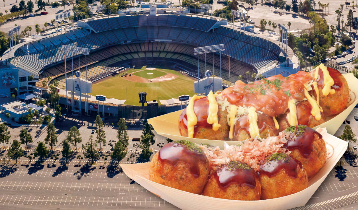 Ohtani’s Favourite Japanese Food Takoyaki Stand, GindacoOpens at Dodger ...