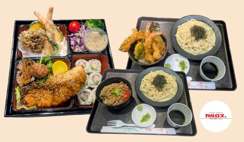 Tendon tempura rice bowl from Tempura Carlos Jr. EXPRESS at Mitsuwa Del Amo