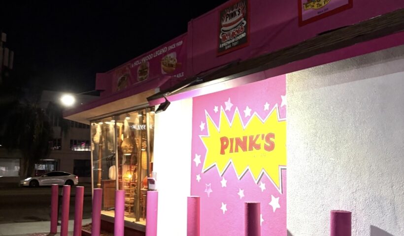 Pink's Hot Dogs Japan Tokyo opening La Brea Los Angeles landmark