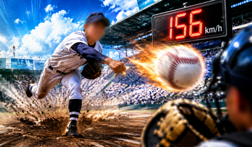 Koshien fastest pitch record 156 km Shoki Oda Yokohama