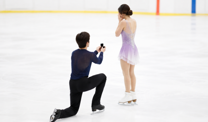 Riku Miura Ryuichi Kihara engaged Rikuryu Olympic pairs gold
