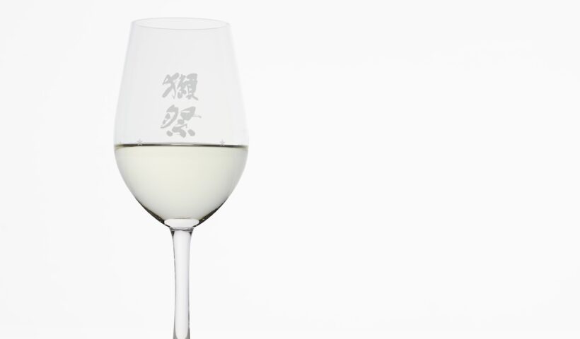 Premium Dassai sake served at the LA Dassai Experience at Uchi West Hollywood